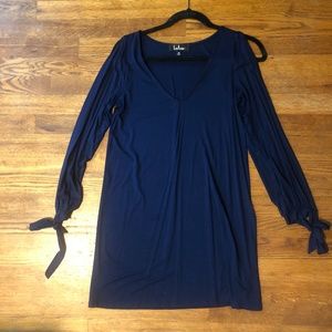 Royal Blue Long Sleeve Lulus Dress